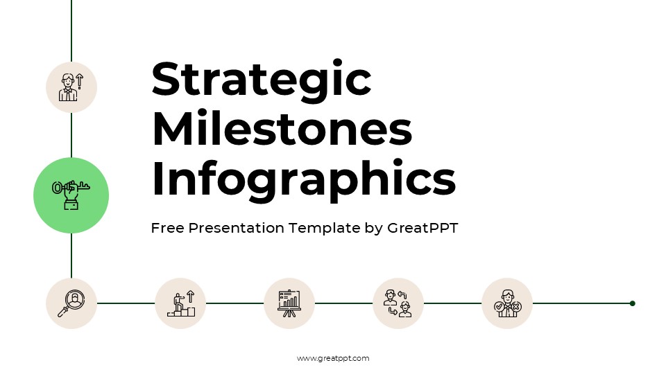 Free Strategic Milestones Infographics For Powerpoint And Google Slides 1