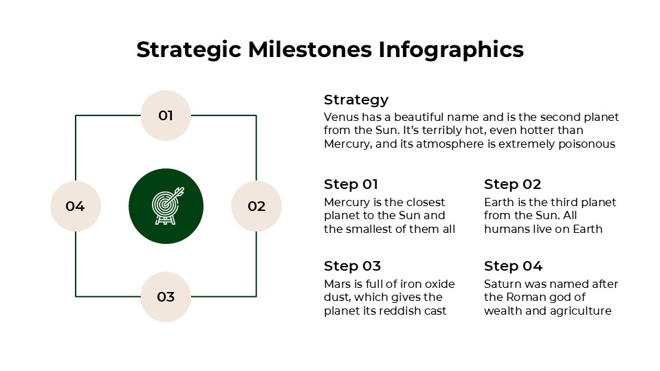 Free Strategic Milestones Infographics For Powerpoint And Google Slides 5