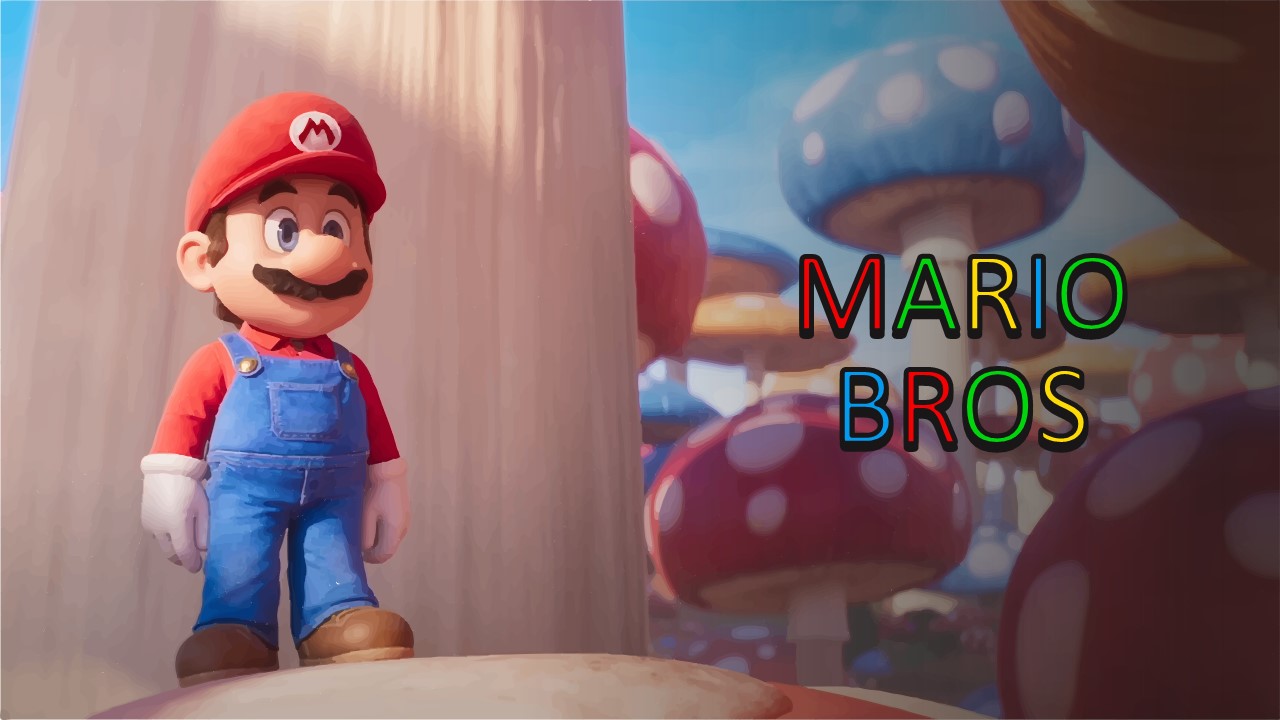 Free Super Mario Bros Powerpoint Template 1