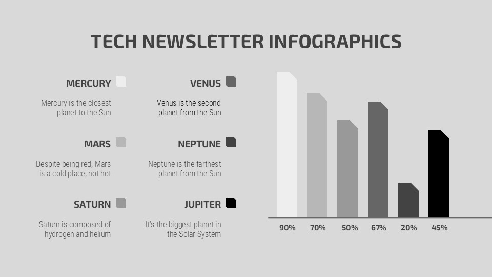 Free Tech Newsletter Infographics For Powerpoint And Google Slides 7