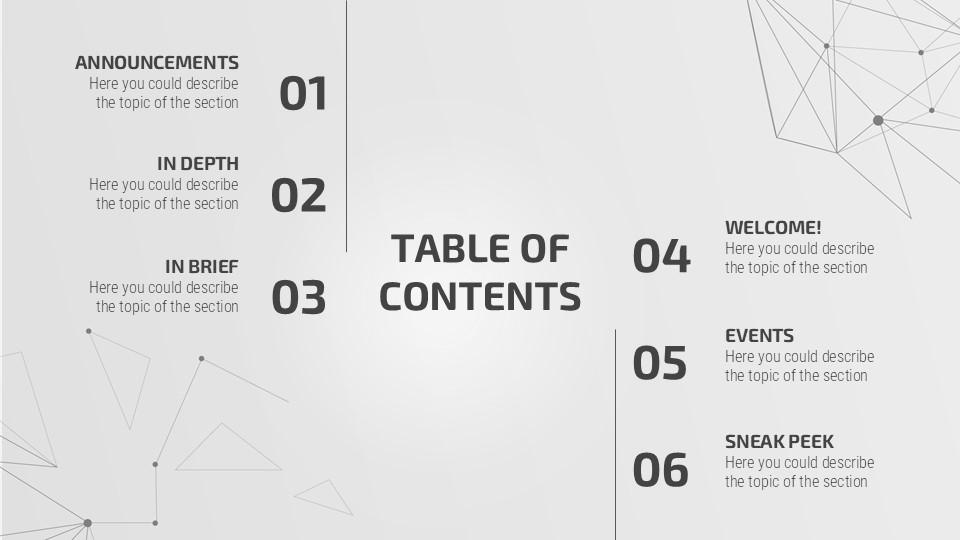 Free Tech Newsletter Powerpoint Template And Google Slides Theme 2