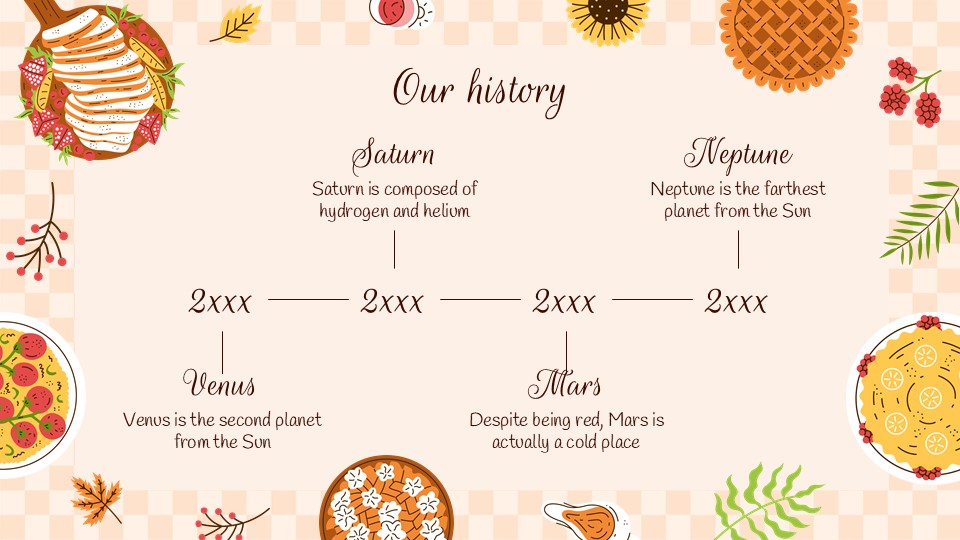 Free Thanksgiving Recipe Presentation Template 9