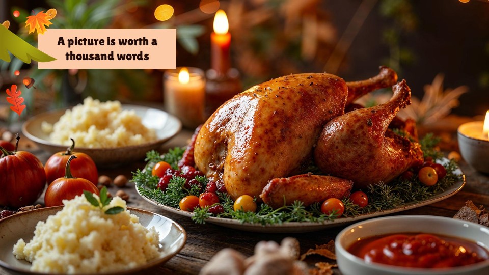 Free Thanksgiving Turkey Presentation Theme 8