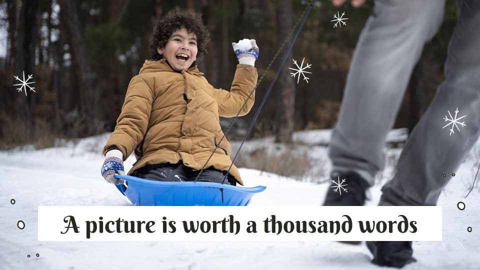 Free Winter Break Recap Presentation Theme 13