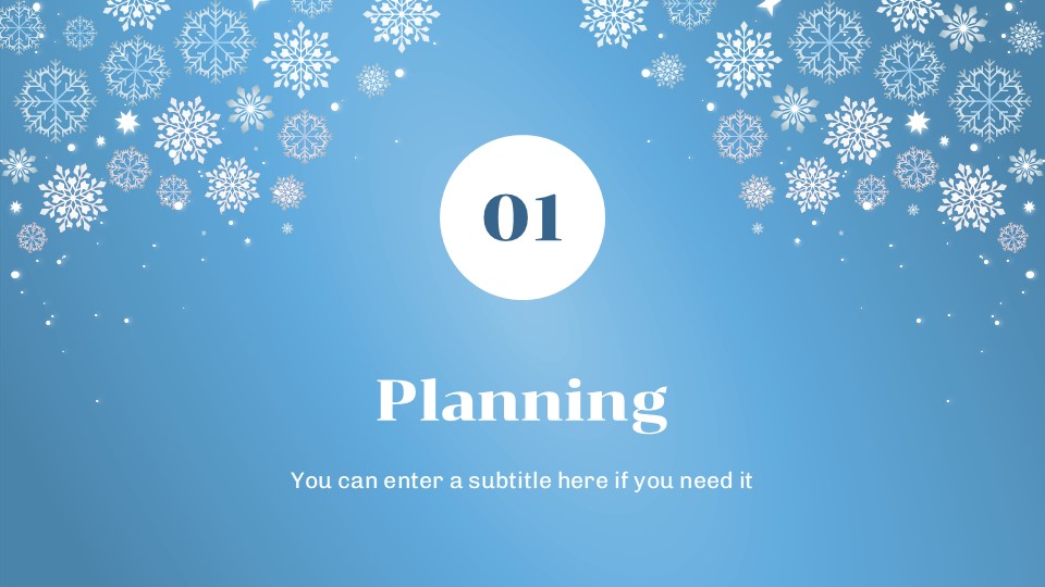 Free Winter Party Presentation Minitheme 4