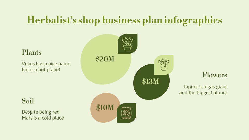 Herbalist's Shop Business Plan Infographics9
