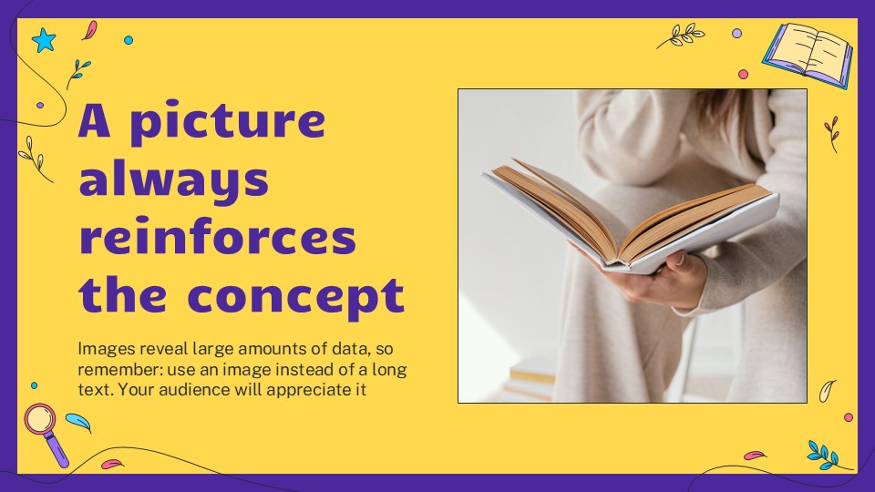 I Love Books Presentation Theme 14