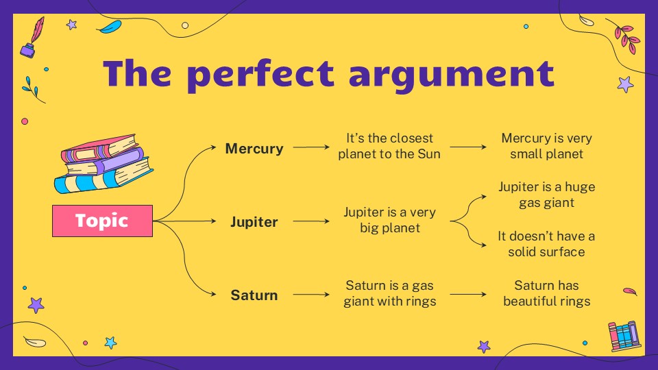 I Love Books Presentation Theme 29