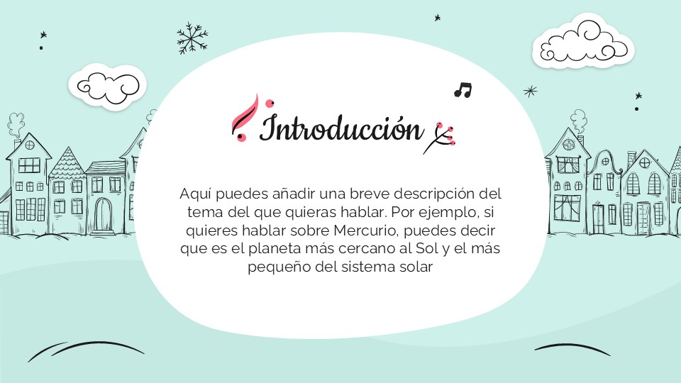 I Love Winter Presentation Theme 5