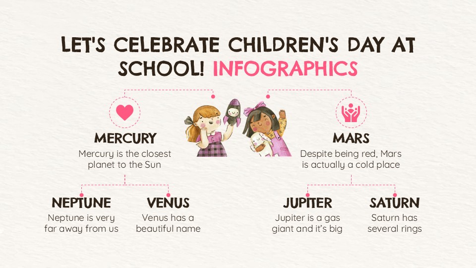 Let's Celebrate Children's Day At School Infographics 10