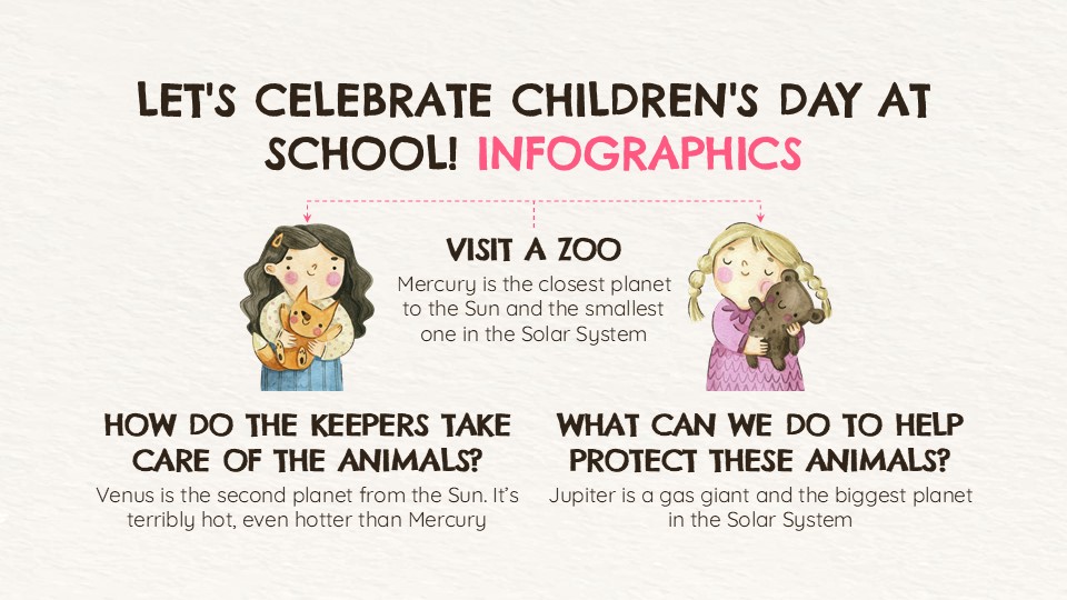 Let's Celebrate Children's Day At School Infographics 4