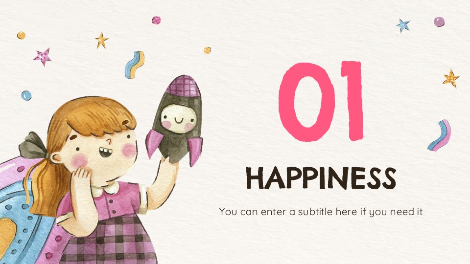 Let's Celebrate Children's Day At School Presentation Theme 5