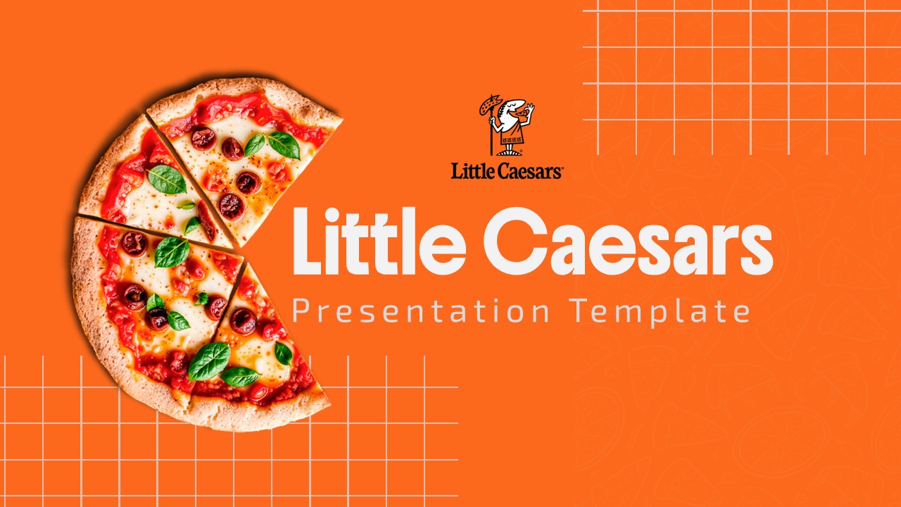 Little Caesars Pizza Powerpoint Template And Google Slides Theme 1
