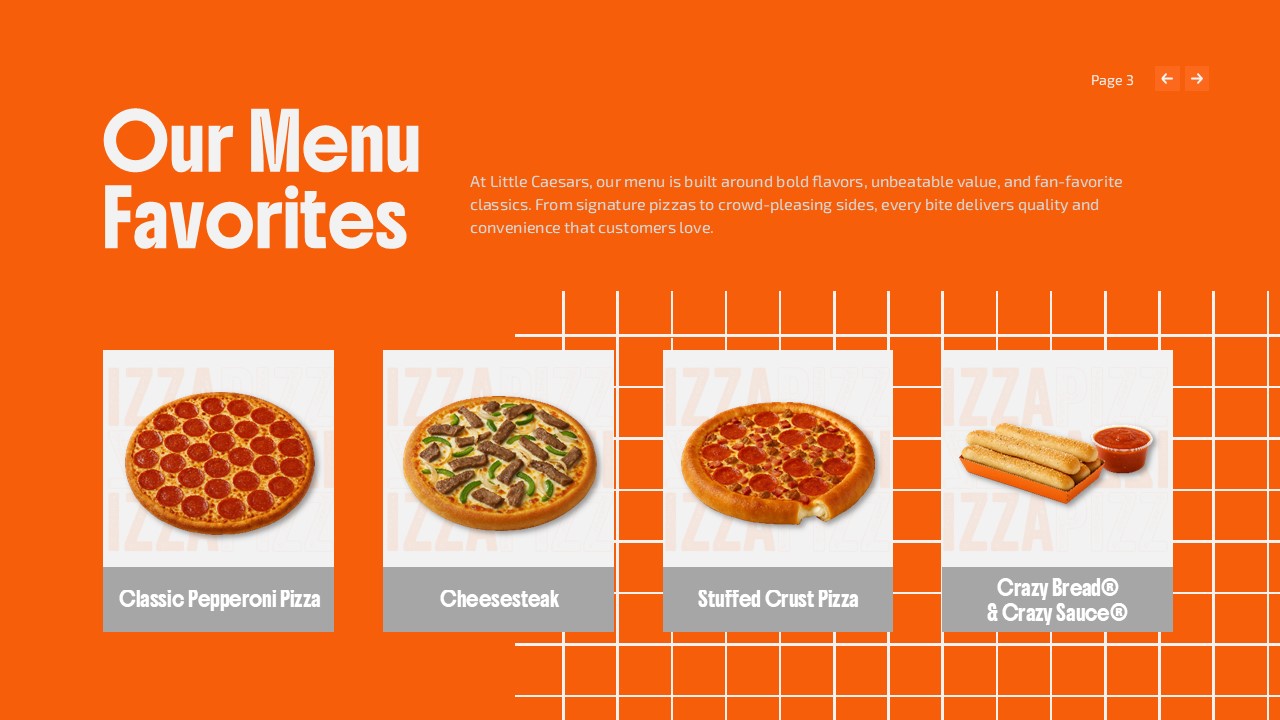 Little Caesars Pizza Powerpoint Template And Google Slides Theme 4