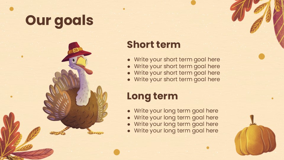 Marketing Plan For Canadian Thanksgiving Day Powerpoint Template 20