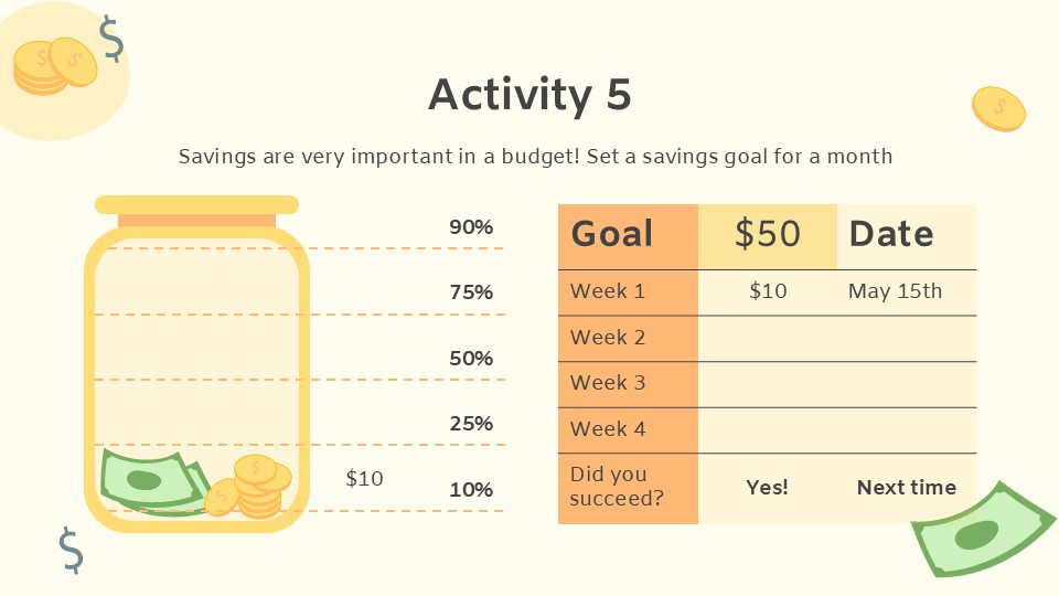 Math Subject Activities For Elementary Presentation Template 12