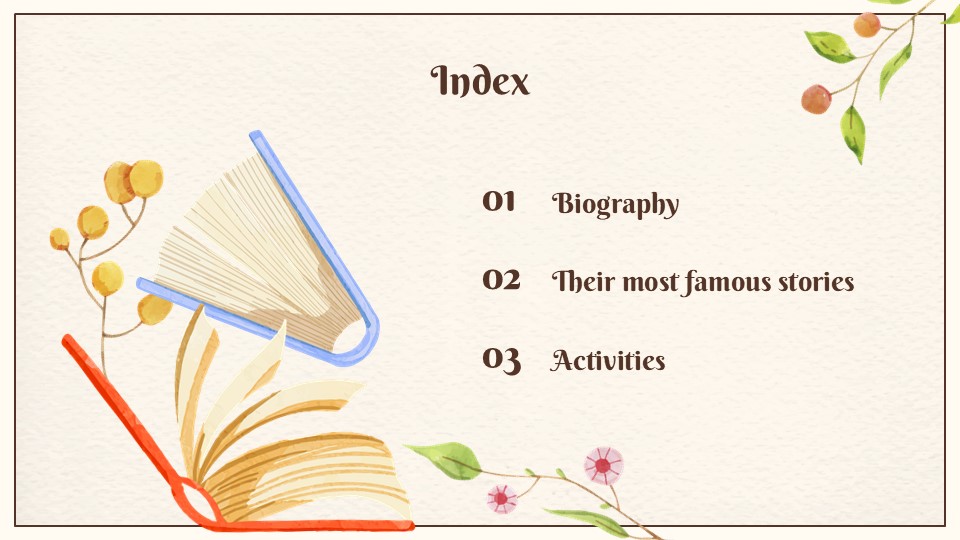 The World Of Grimm Brothers' Fairy Tales Presentation Theme 2