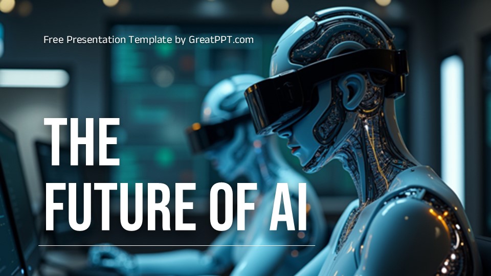 The Future Of Ai Powerpoint Template And Google Slides Theme 1