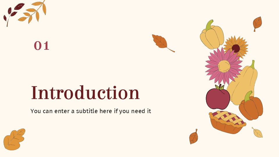 Us Thanksgiving Powerpoint Template 4