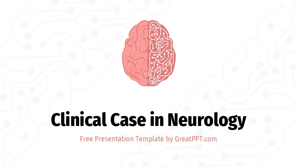 Clinical Case In Neurology Powerpoint Template 1