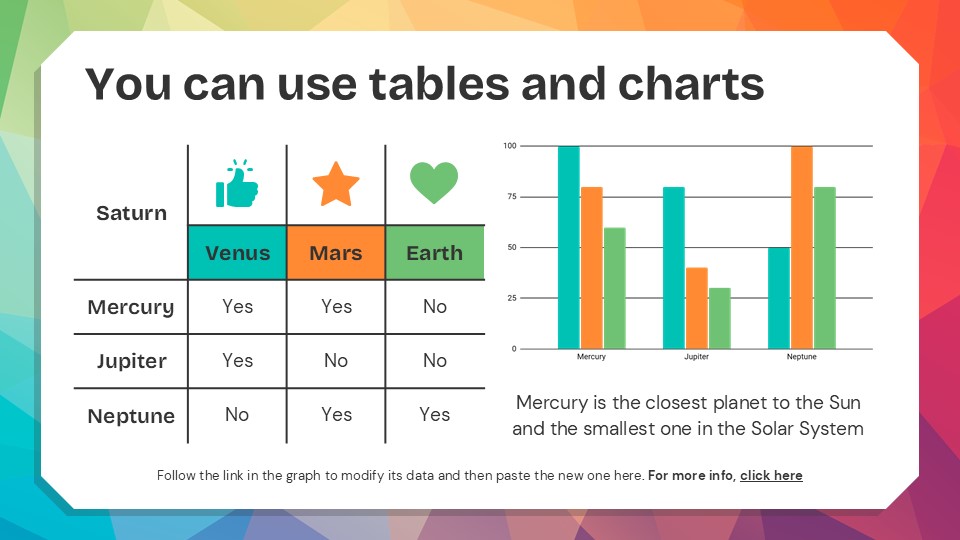 Colorful Low Poly Lesson For Elementary Presentation Theme 12