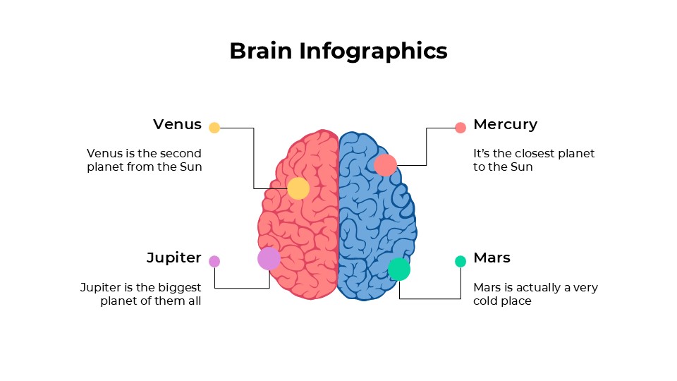 Free Aesthetic Brain Infographics For Powerpoint And Google Slides 2