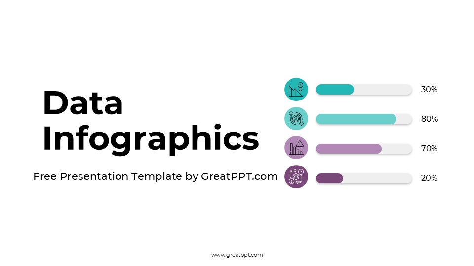 Free Aesthetic Data Infographics For Powerpoint And Google Slides 1