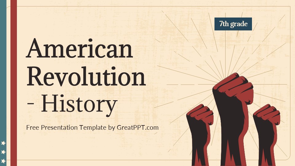 Free American Revolution Presentation Theme 1