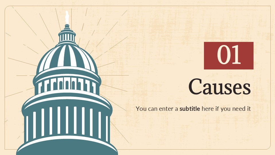 Free American Revolution Presentation Theme 4