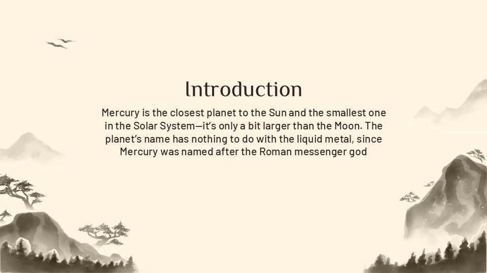 Free Ancient Chinese Characters Powerpoint Template 4