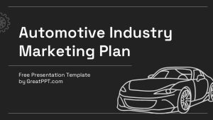 Free Automotive Industry Marketing Plan Presentation Template 1