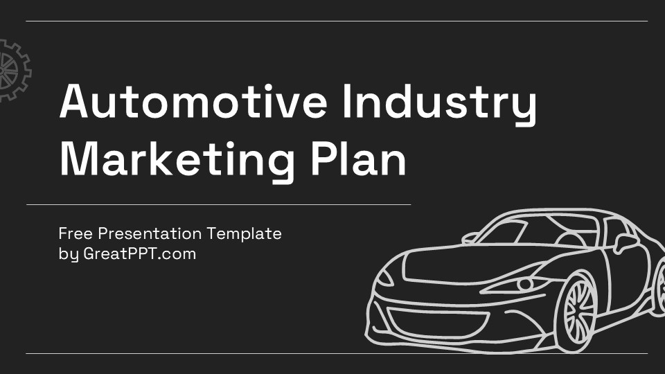 Free Automotive Industry Marketing Plan Presentation Template 1