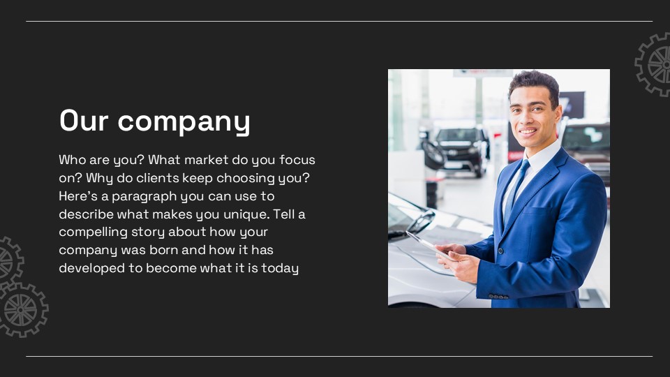 Free Automotive Industry Marketing Plan Presentation Template 3