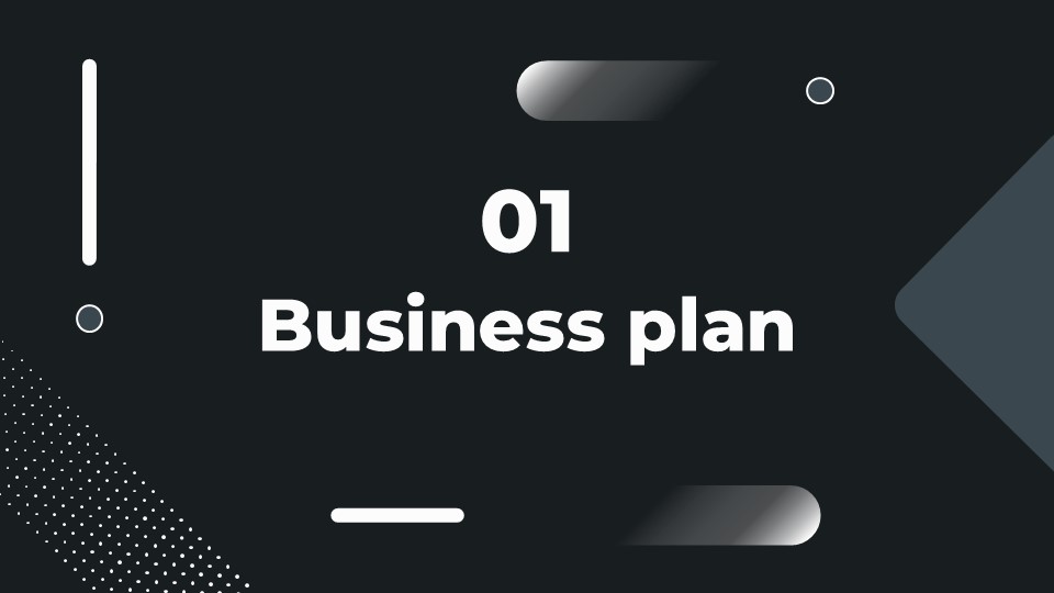 Free Black Yearly Sales Plan Presentation Theme 4