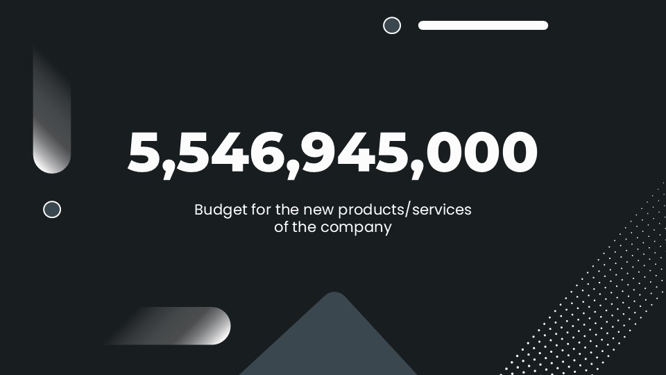 Free Black Yearly Sales Plan Presentation Theme 9