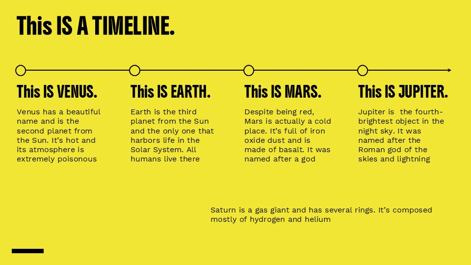 Free Bold Typography Presentation Theme 10