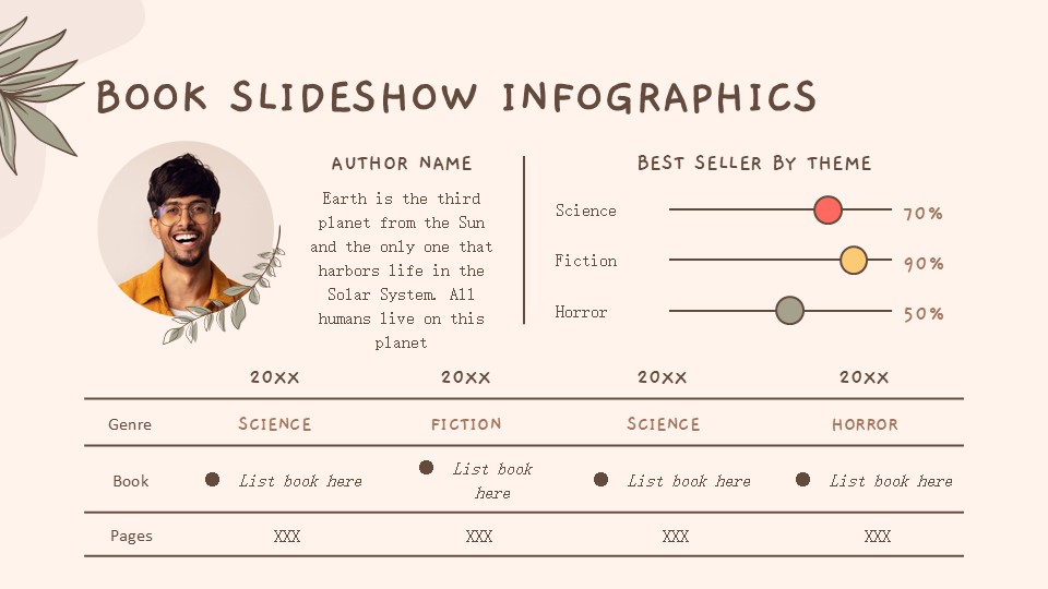 Free Book Slideshow Infographics 14
