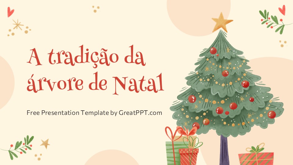 Free Christmas Tree Tradition Presentation Theme 1