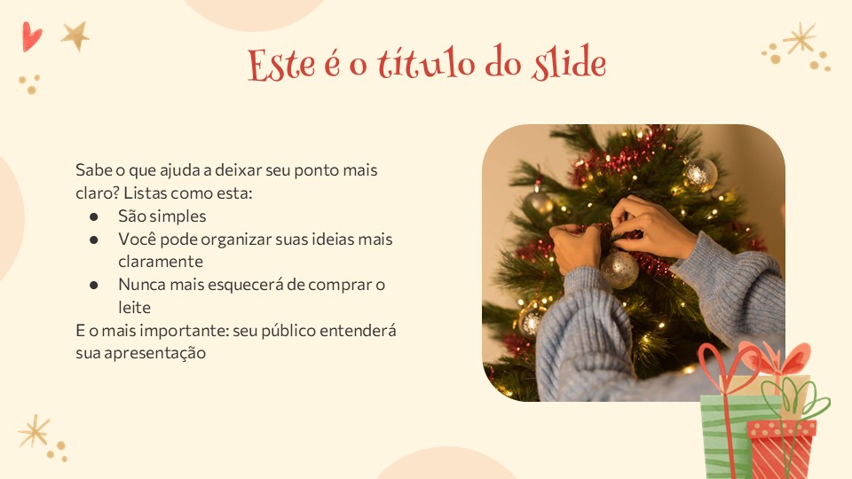 Free Christmas Tree Tradition Presentation Theme 5