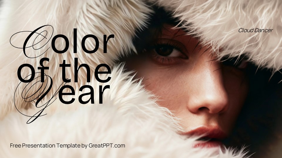Free Color Of The Year Powerpoint Template 1