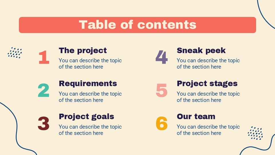 Free Community Service Project Proposal Powerpoint Template 2