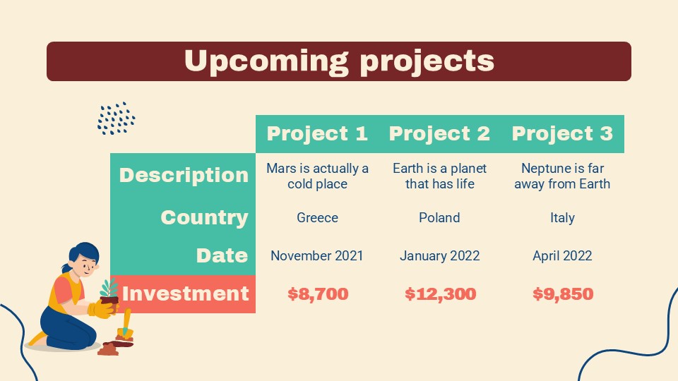 Free Community Service Project Proposal Powerpoint Template 39