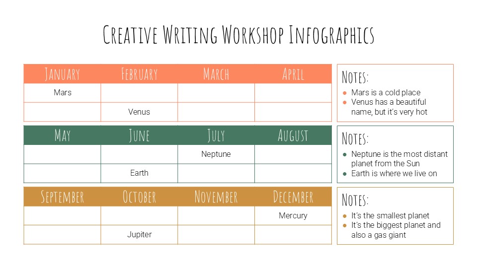 Free Creative Writing Class Infographics For Powerpoint 31