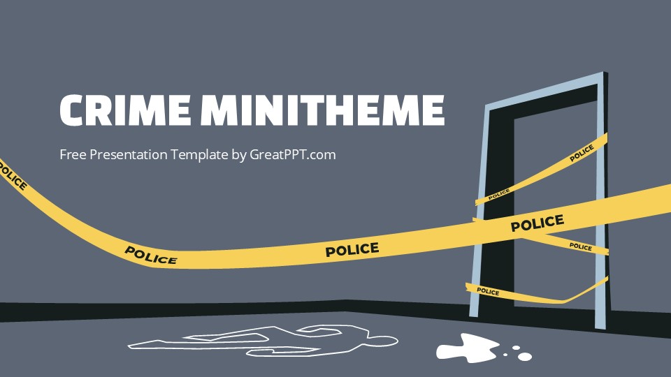 Free Crime Presentation Minitheme 1