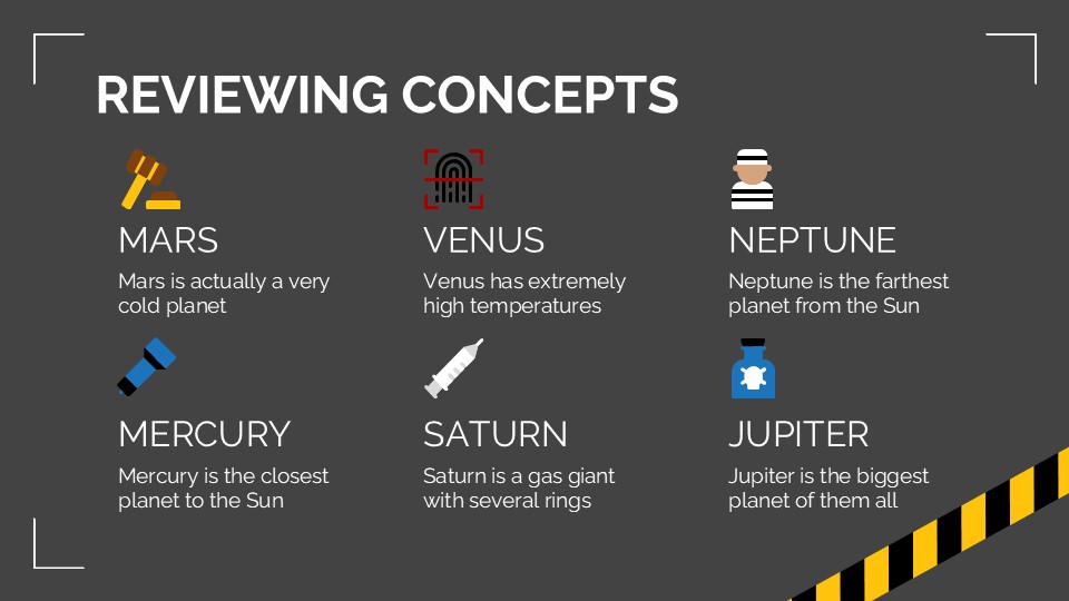 Free Crime Scene Powerpoint Template And Google Slides Theme 10