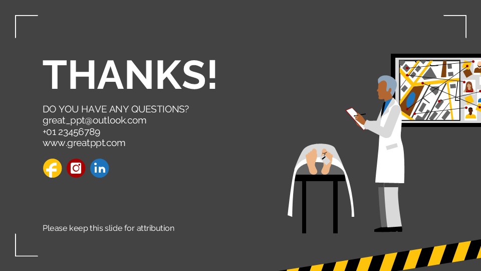 Free Crime Scene Powerpoint Template And Google Slides Theme 34