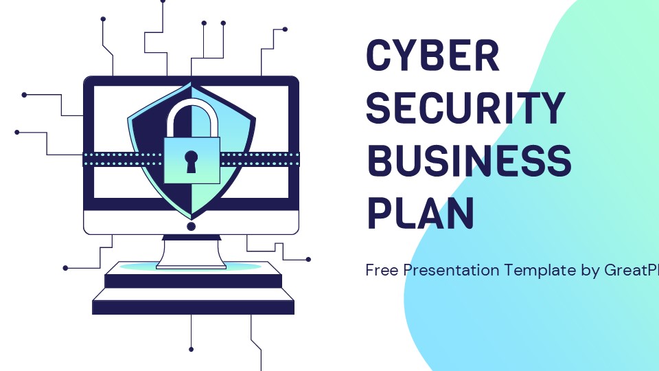 Free Cyber Security Business Plan Presentation Theme 1