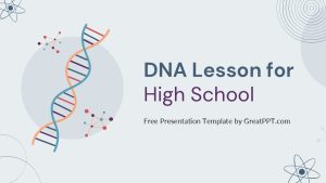 Free Dna Lesson For High School Presentation Theme 1