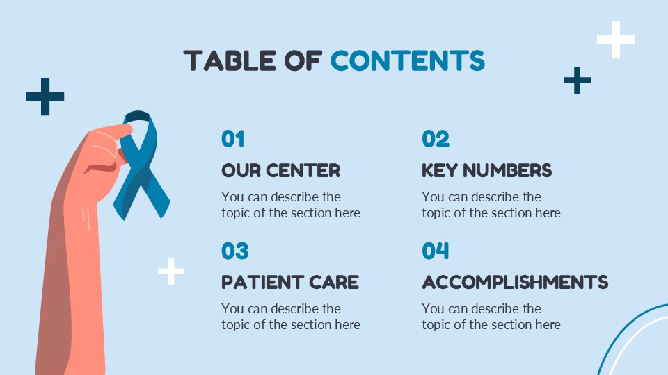 Free Diabetes Education Center Presentation Theme 2