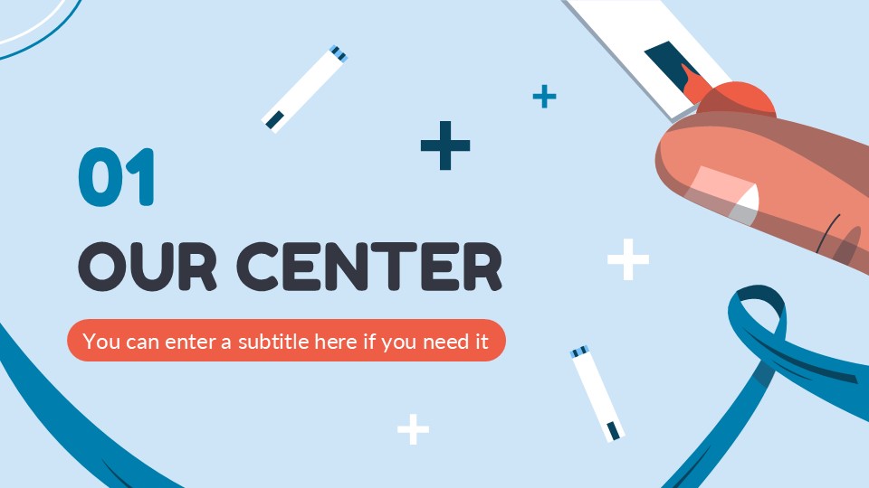 Free Diabetes Education Center Presentation Theme 4